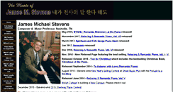 Desktop Screenshot of jamesmstevens.com
