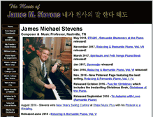 Tablet Screenshot of jamesmstevens.com